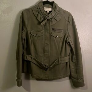 Army green military Banana Republic jacket